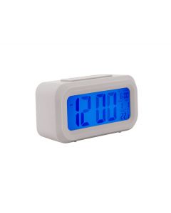 Alarm clock Jolly rubberized warm grey