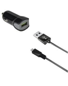 Autolader 2.4A & Micro-USB kabel