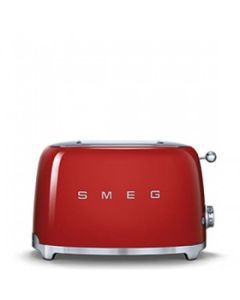 Smeg broodrooster 2 x 2 TSF01RDEU rood