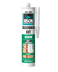 Siliconenkit bouw 300 ml koker bruin