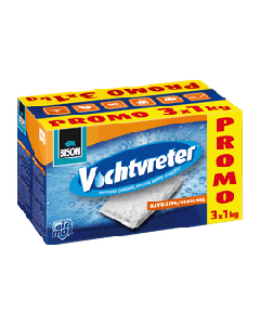 Airmax Navulling Vochtvreter Promo Geurloos 1 kg 3 stuks