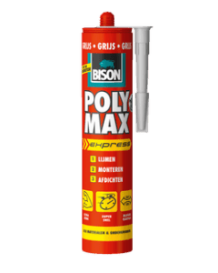 Poly max express 425 g koker grijs