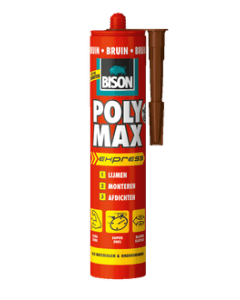Poly max express 425 g koker bruin