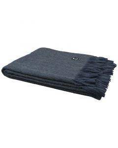 Alpaca plaid donker blauw