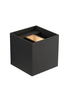 Wandlamp Xio Vierkant Grijs