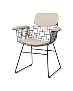 Kussen set voor armstoel Wire beige