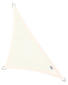 Nesling Coolfit Schaduwdoek Driehoek 90° Off-White 5x5x7 1m