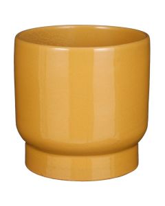 Thiago pot rond oker - h14xd15cm
