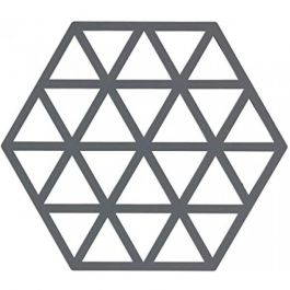 Onderzetter Triangles grijs