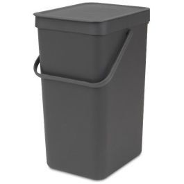 Sort & Go afvalemmer 16 l grijs