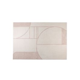 Vloerkleed Bliss 160x230 natural/pink