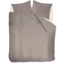 Dekbedovertrekset Natural Stone zand 1-persoons
