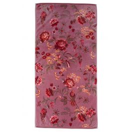 Douchelaken Secret Garden mauve