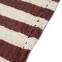 Servet Striped Burgundy (set van 2) thumbnail