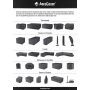 AeroCover loungesethoes hoekset L-vorm hoge rug 270x210x90cm thumbnail