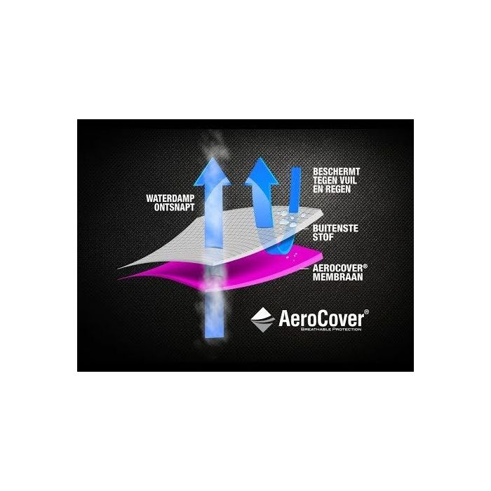 AeroCover loungesethoes hoekset L-vorm hoge rug 270x210x90cm
